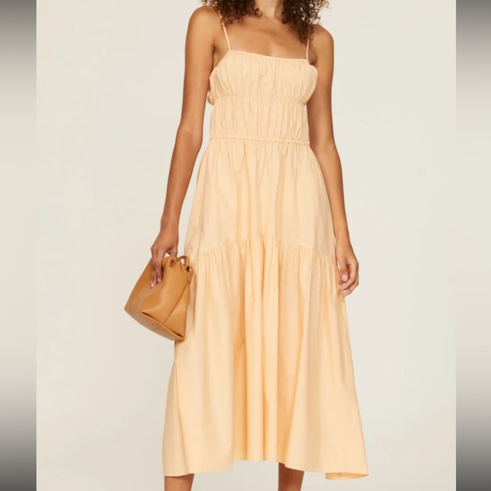 Vince Cotton/Hemp Blend Dress
